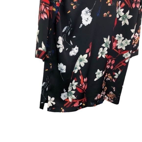 Zara Floral Soft Button Down Kimono - Picture 6 of 9